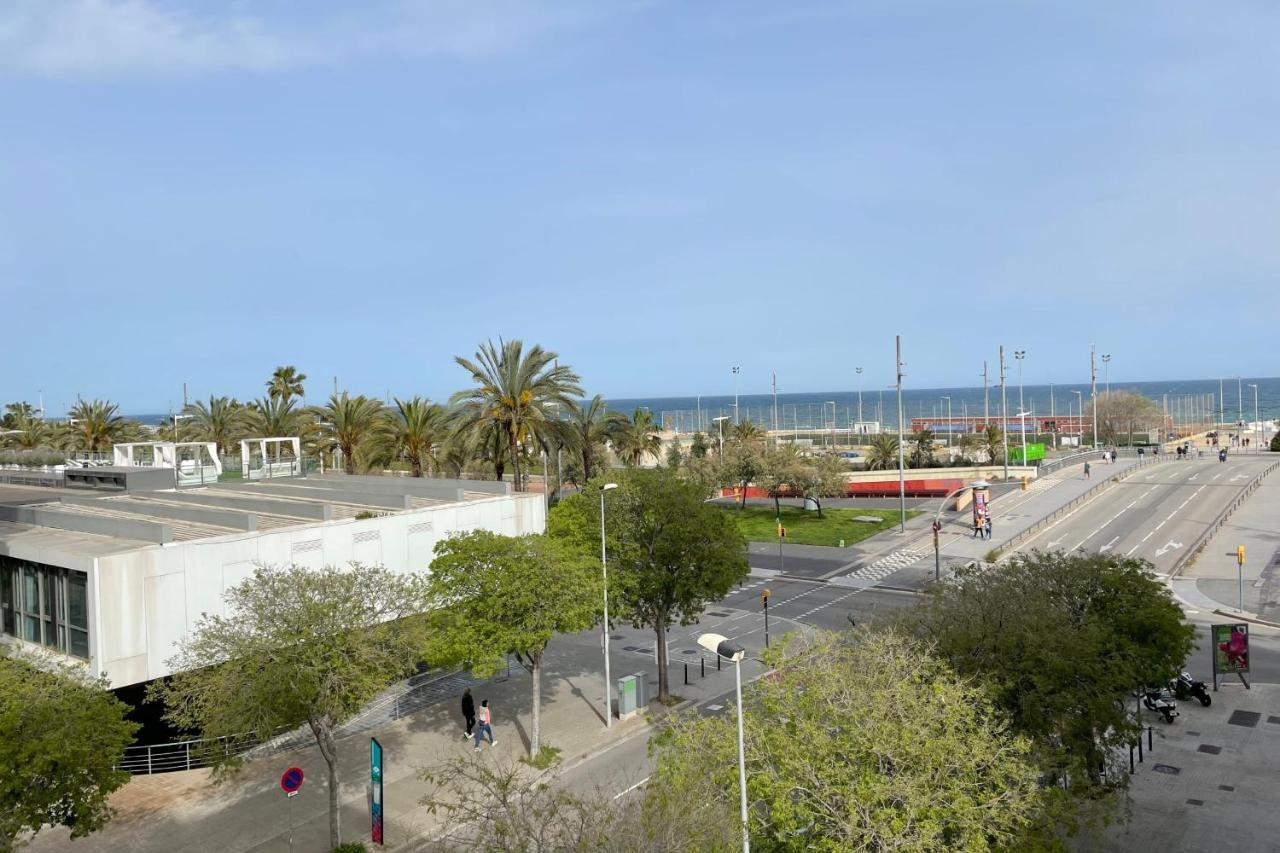 Apartment With Sea Views Next To The Beach Of Mar Bella Barcelona Kültér fotó